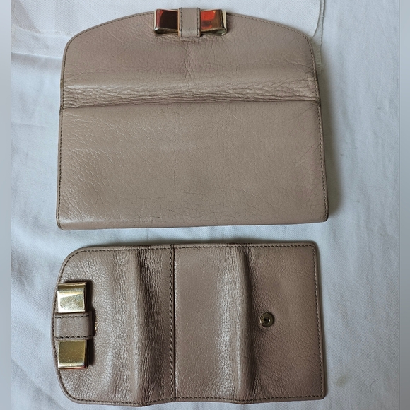 GUC Chloe Leather Fan Wallet & Matching Key Case - Picture 6 of 16